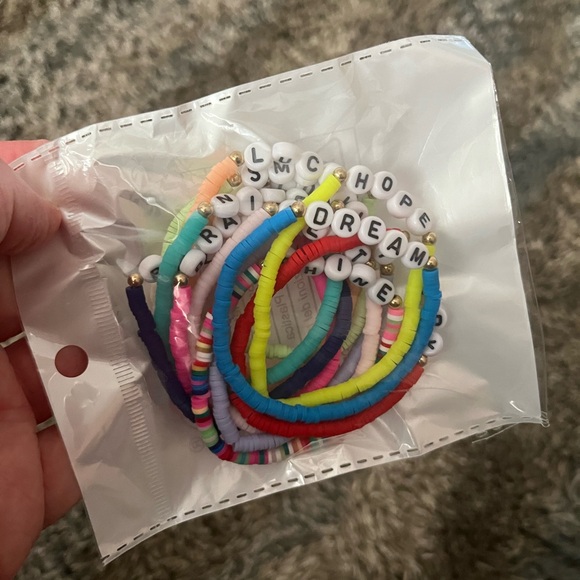 Boho-Chic 12pcs Friendship Rainbow Bracelets - Picture 4 of 4